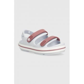 Crocs sandale copii CROCBAND CRUISER SANDAL culoarea roz ieftine