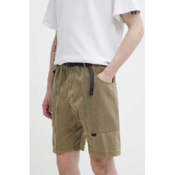 Gramicci pantaloni scurti din bumbac Gadget Short culoarea verde de firma originali