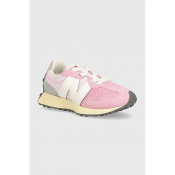 New Balance sneakers pentru copii PH327RK culoarea roz