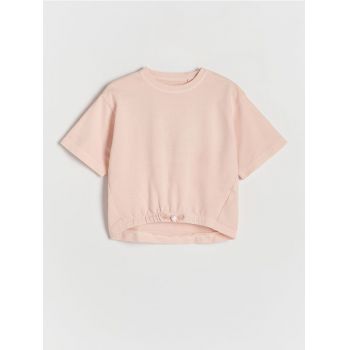 Reserved - Tricou cu opritor - roz-piersică