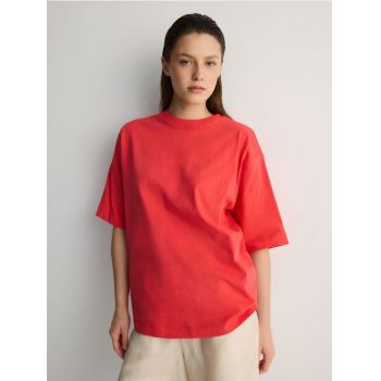 Reserved - Tricou oversized - roșu