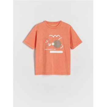 Reserved - Tricou regular - corai