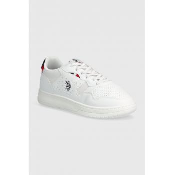 U.S. Polo Assn. sneakers pentru copii DENNY004 culoarea alb