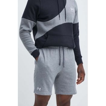 Under Armour pantaloni scurti barbati, culoarea gri de firma originali