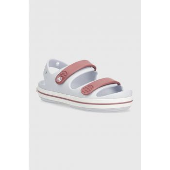 Crocs sandale copii CROCBAND CRUISER culoarea roz