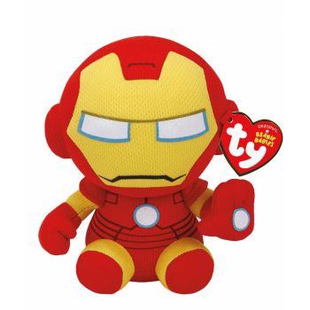 Plus Ty 15Cm Beanie Babies Marvel Iron Man