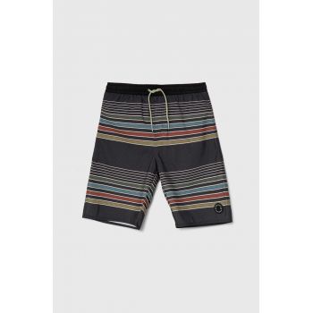 Protest pantaloni scurti de baie copii PRTBANKS culoarea negru