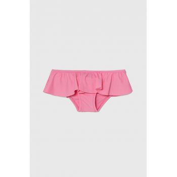 United Colors of Benetton slip de baie copii culoarea roz