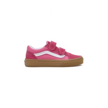 Vans tenisi copii Old Skool V culoarea roz de firma originali