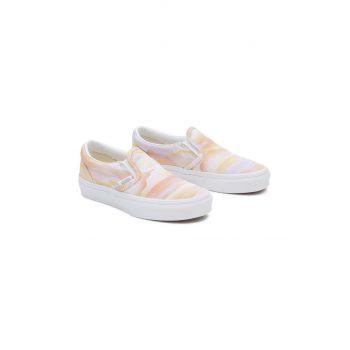 Vans tenisi copii UY Classic Slip-On culoarea portocaliu de firma originali