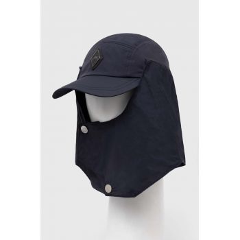 A-COLD-WALL* șapcă Diamond Hooded Cap culoarea bleumarin, cu imprimeu, ACWUA199 de firma originala