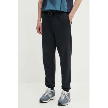 A-COLD-WALL* pantaloni de trening din bumbac Essential Sweatpant culoarea negru, uni, ACWMB274