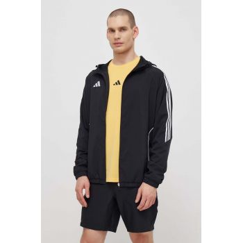 adidas Performance jacheta de antrenament Tito24 culoarea negru, de tranzitie, IM8806 de firma originala