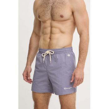 Champion pantaloni scurti culoarea violet, 219790 ieftin
