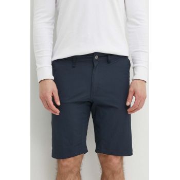 Fjallraven pantaloni scurți outdoor Abisko Lite culoarea albastru marin, F82465