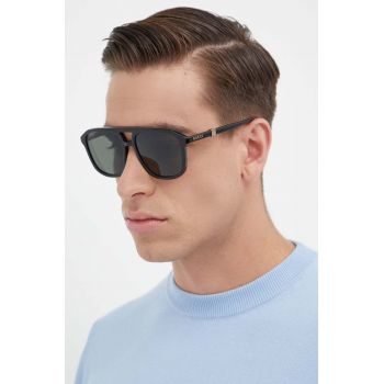 Gucci ochelari de soare barbati, culoarea negru, GG1494S de firma originali