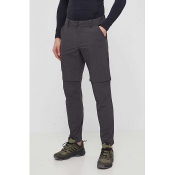 Helly Hansen pantaloni de exterior Brono culoarea gri de firma originali