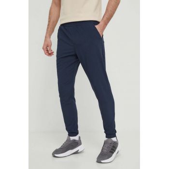 Helly Hansen pantaloni sport Roam barbati, culoarea albastru marin, neted de firma originali