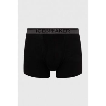 Icebreaker lenjerie functionala Anatomica Boxers culoarea negru, IB1030300101