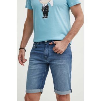 Karl Lagerfeld pantaloni scurți jeans bărbați 542833.265820 de firma originali