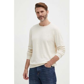 Pepe Jeans pulover din in MILLER culoarea bej, light, PM702422 de firma original