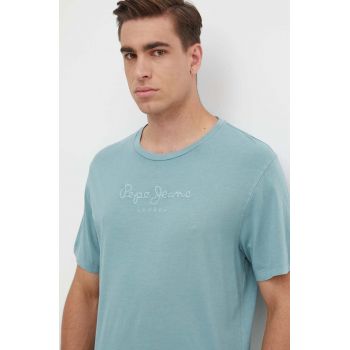 Pepe Jeans tricou din bumbac barbati, cu imprimeu