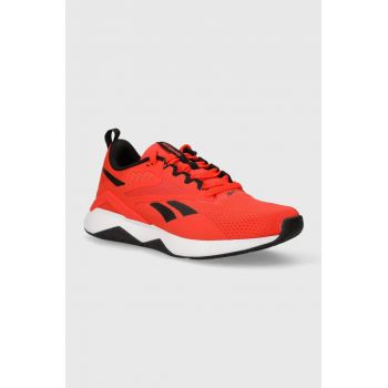 Reebok pantofi de antrenament Nanoflex Trainer 2.0 culoarea rosu, 100074537 de firma originali