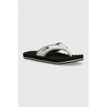 The North Face slapi BASE CAMP FLIP-FLOP II barbati, culoarea gri, NF0A47AAC3F1