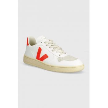 Veja sneakers V-10 culoarea alb, VX0703152