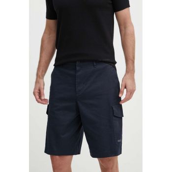 Armani Exchange pantaloni scurti barbati, culoarea albastru marin, 3DZS07 ZN3TZ de firma originali