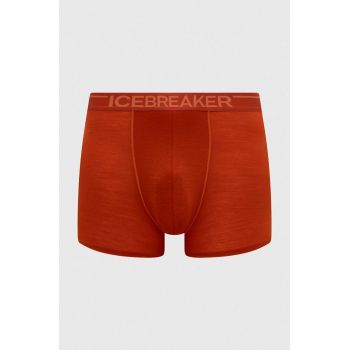 Icebreaker lenjerie functionala Anatomica Boxers culoarea portocaliu, IB103029A841