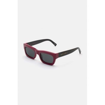 Marni ochelari de soare Kawasan Falls Bordeau culoarea bordo, EYMRN00019.004.KFK de firma originali