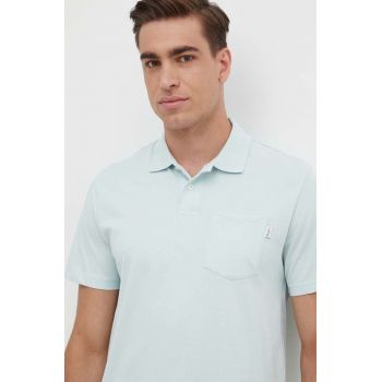 Pepe Jeans polo de bumbac HOLDEN neted, PM542154 ieftin