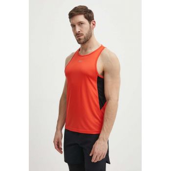 Reebok tricou de alergare culoarea rosu, 100076417 ieftin
