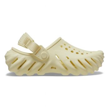 Saboti Crocs Classic Echo Clog Kids Galben - Buttercream ieftini