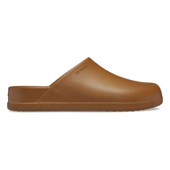 Saboti Crocs Dylan Clog Maro - Cognac de firma originali