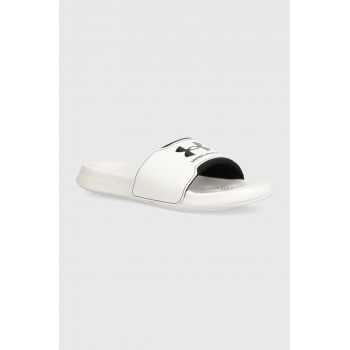 Under Armour papuci Ignite Select barbati, culoarea alb, 3027219