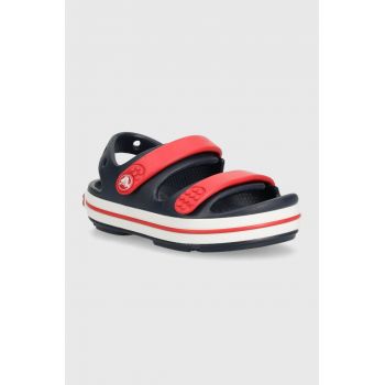 Crocs sandale copii CROCBAND CRUISER SANDAL culoarea albastru marin