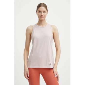 Helly Hansen top sport Solen femei, culoarea roz ieftin