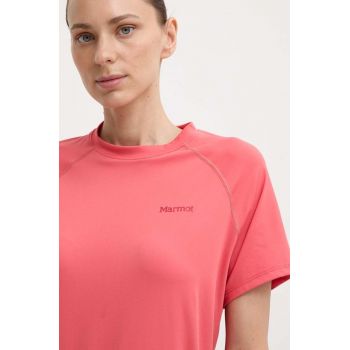 Marmot tricou sport Windridge culoarea roz