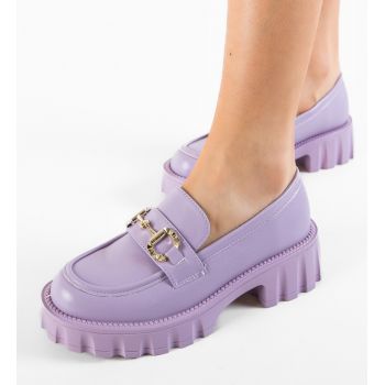 Pantofi Casual Alyena Mov