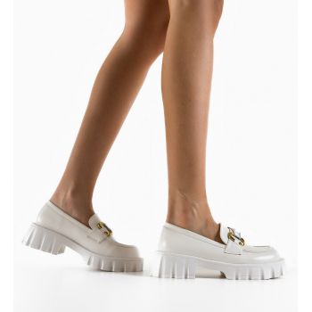 Pantofi Casual Gully Albi