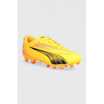 Puma dopuri pentru copii ULTRA PLAY FG/AG Jr culoarea portocaliu