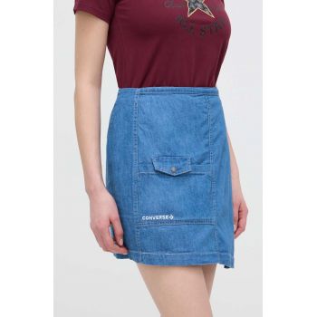 Converse fusta jeans mini, drept