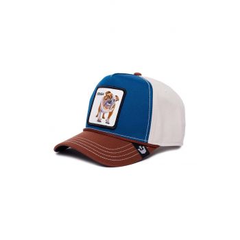 Goorin Bros șapcă de baseball din bumbac Bully culoarea albastru marin, cu imprimeu, 101-1325 de firma originala