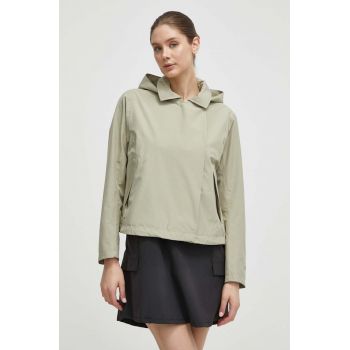 Helly Hansen geaca de ploaie T2 femei, culoarea verde, 53934