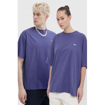 Kaotiko tricou din bumbac culoarea violet, neted ieftin