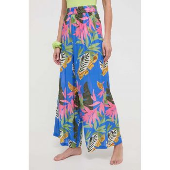 Desigual pantaloni de plaja TROPICAL PARTY 24SWMW21