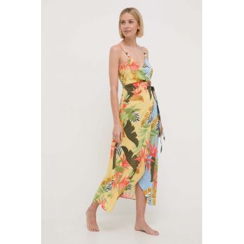 Desigual rochie de plaja TROPICAL LEAVE 24SWMW13