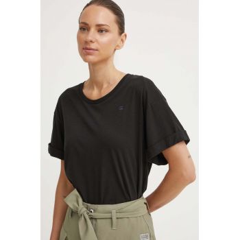 G-Star Raw tricou din bumbac femei, culoarea negru ieftin